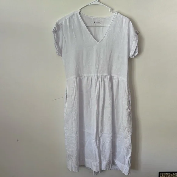 lou and grey loft dress Lou & Grey Mixed Media Maxi Pocket Dress Size 2XS Black Women's